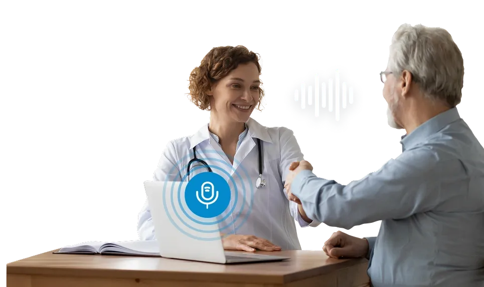 Doctor and patient